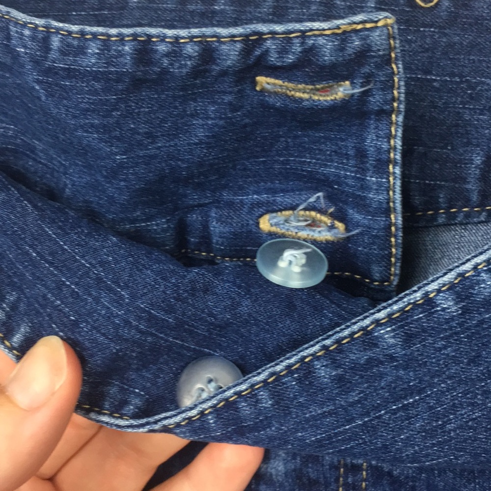 Mossimo Blue Jean Skirt Size 3 - Picture 4 of 9